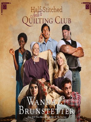 cover image of The Half-Stitched Amish Quilting Club